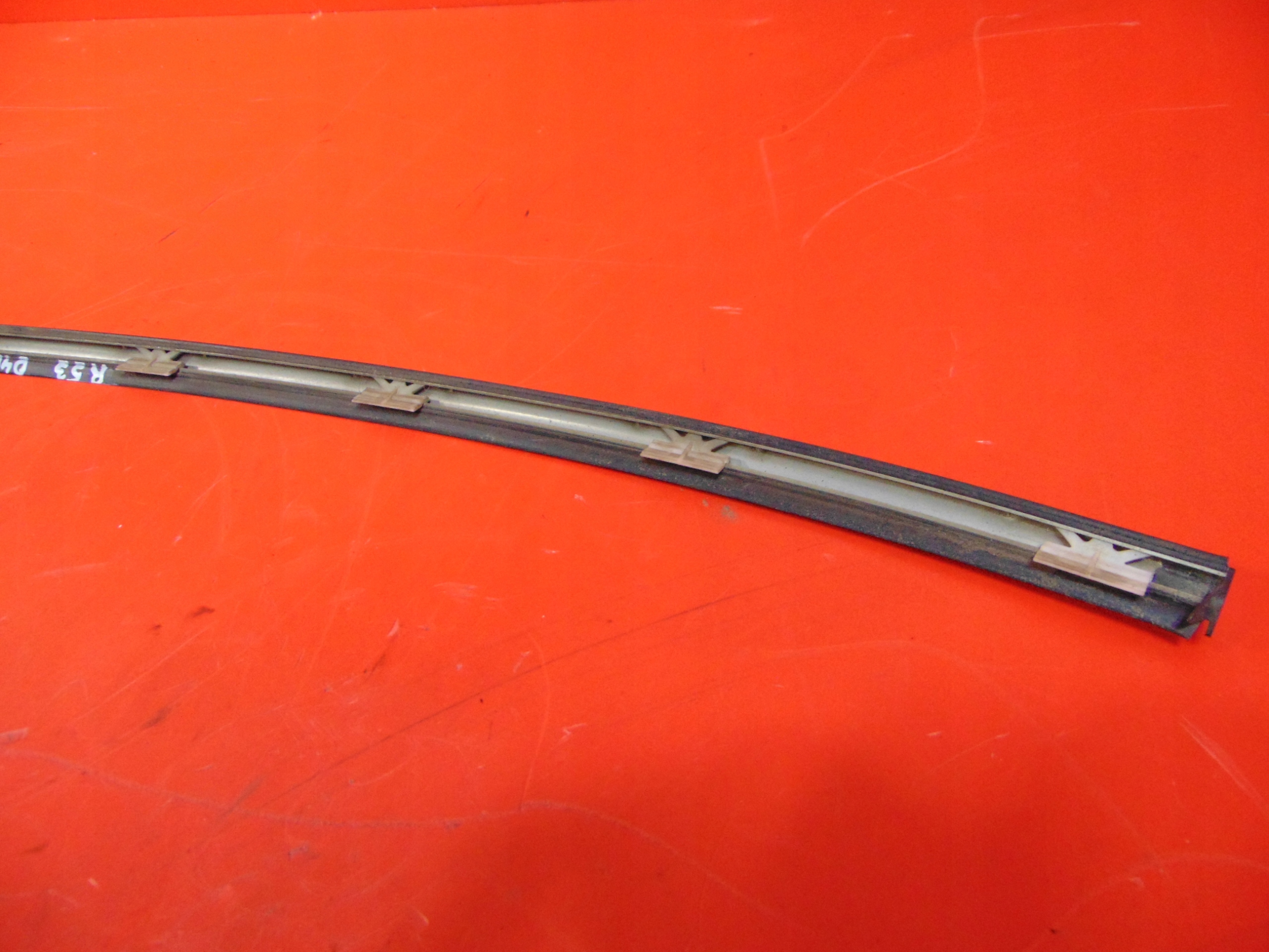MINI COOPER S R53 moulding chrome CHROM bonnet boot rear part rear
