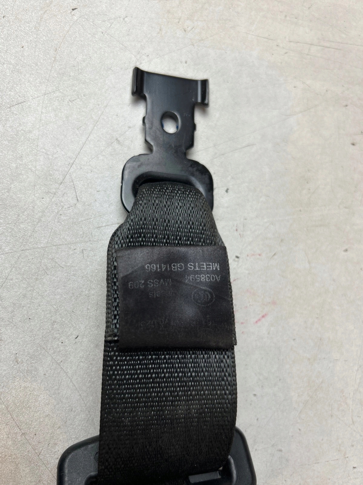 tension belt safety front front right Chevrolet Orlando and