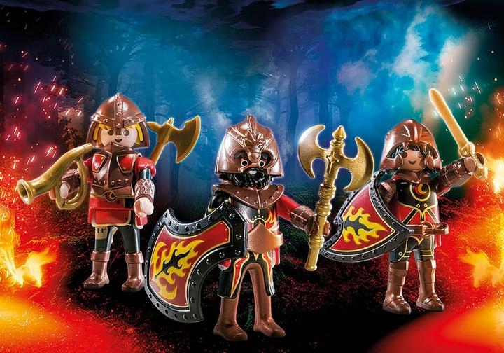 PLAYMOBIL 70672 TRZECH WOJOWNIKÓW BURNHAM Marka Playmobil