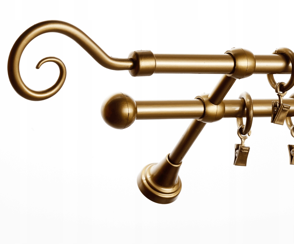 TANIE KARNISZE, KARNISZ CLASSIC PODWÓJNY 140cm