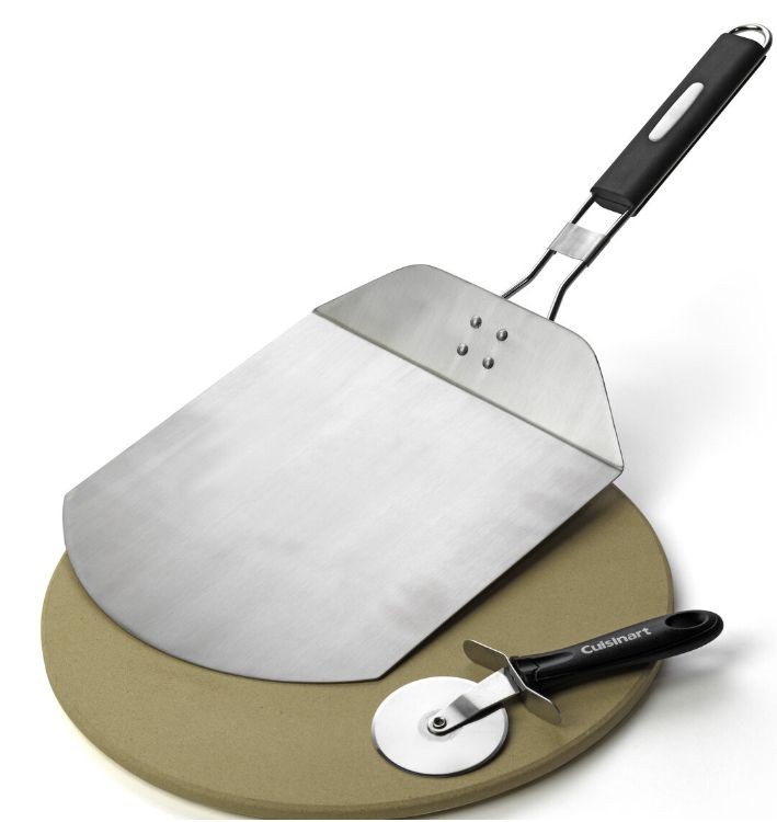 Cuisinart CPS-445 kamień zestaw do grillowania do pizzy stal nierdzewna