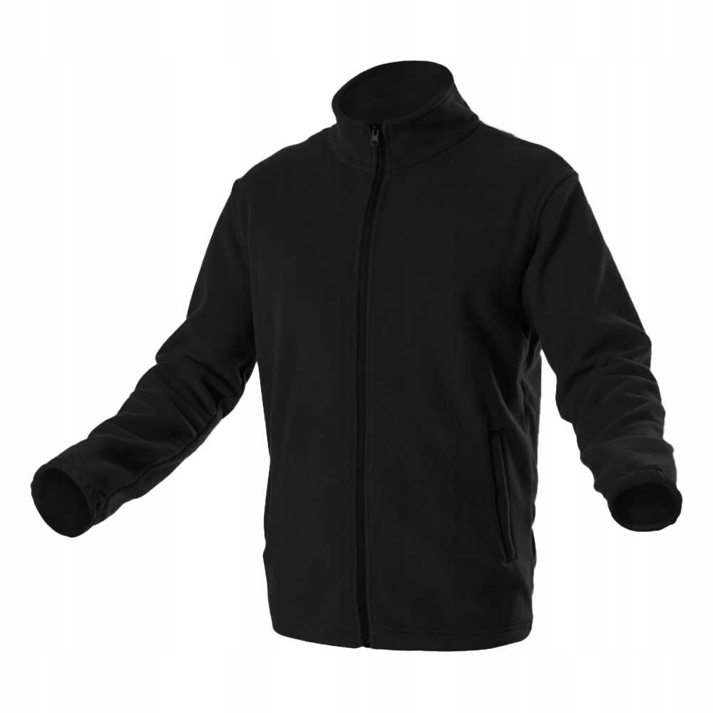 CIEPŁY MIĘKKI POLAR MĘSKI ROZPINANY CZARNY BLUZA ROBOCZA POLAROWA SPORTOWA EAN (GTIN) 5906667187830