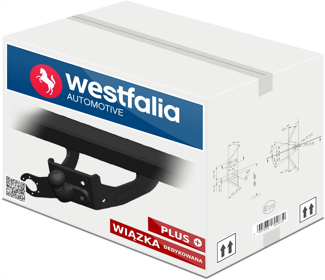 

Hak holowniczy do Ford Transit Custom 2012-2016