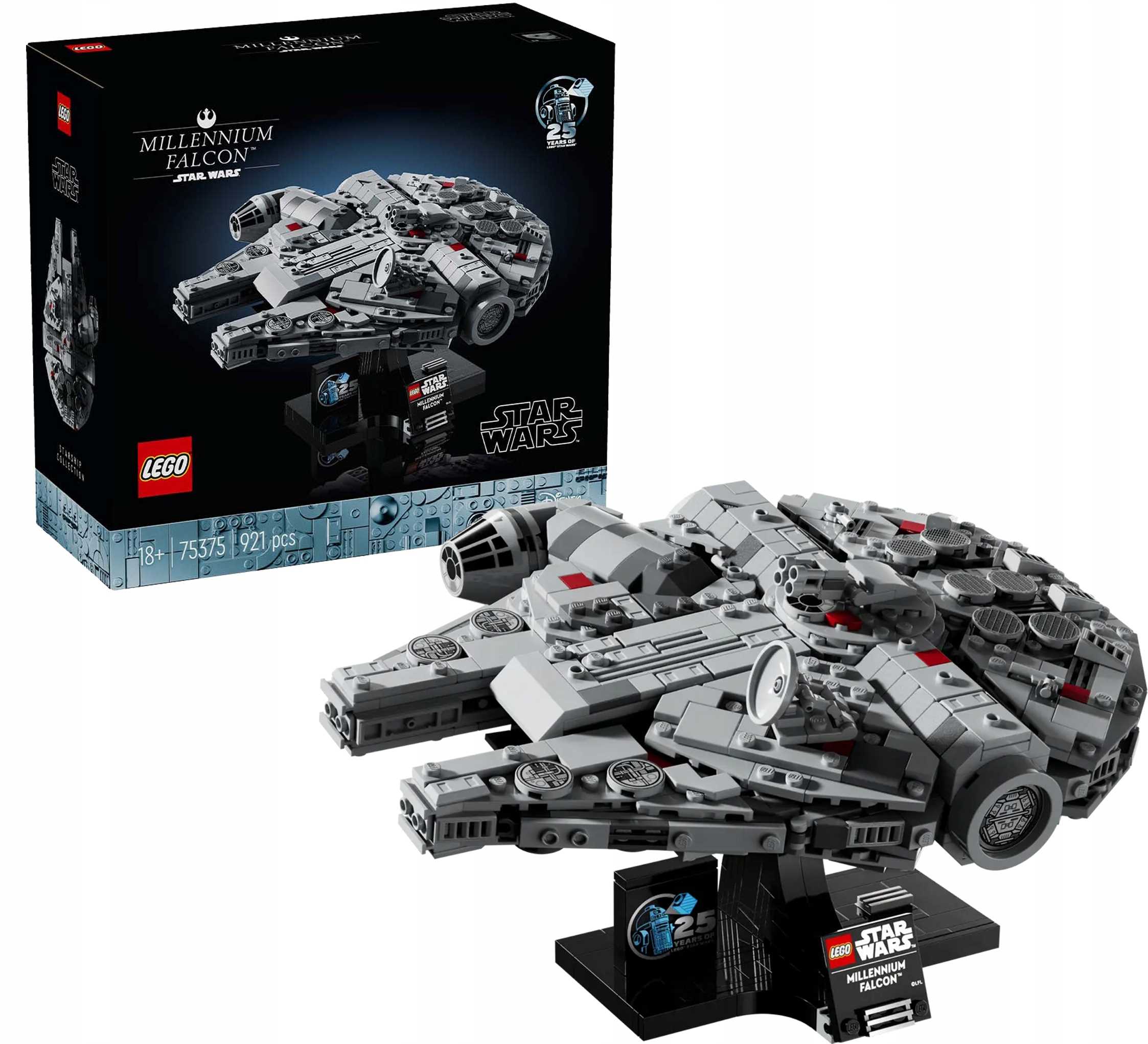 2x LEGO Star Wars - Sokół Millennium 75375