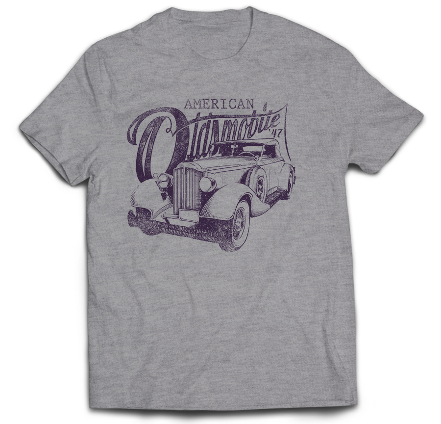 

Tshirt Cadillac Retro Auto Koszulka Oldsmobile S