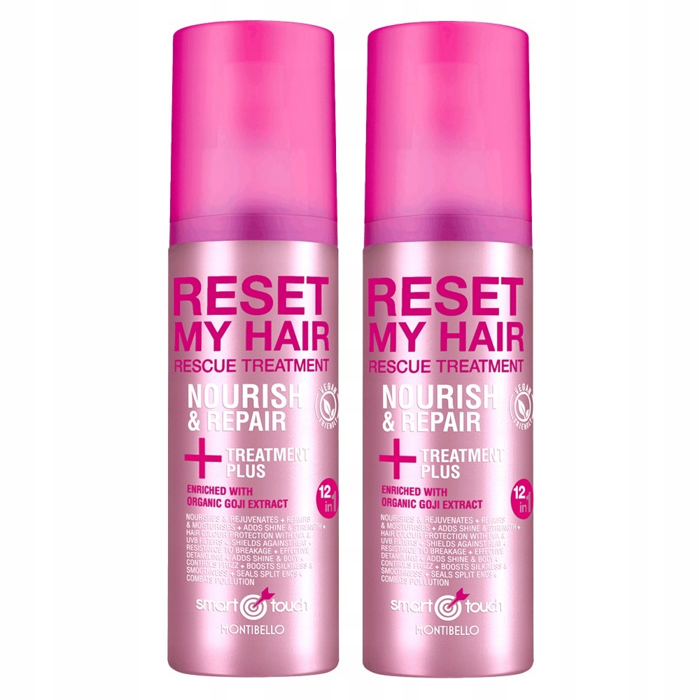 Montibello Smart Touch Reset regenerační kondicionér 12v1 Sada 2x 150 ml