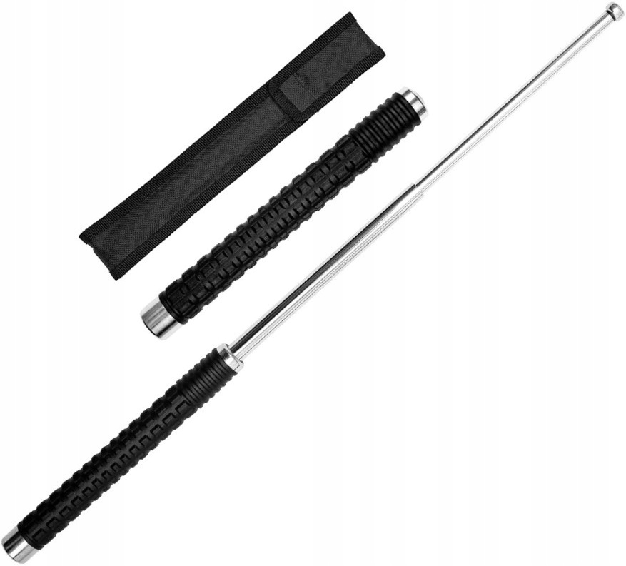 Pałka Teleskopowa Baton Policyjna 21" 52 CM Pokrowiec