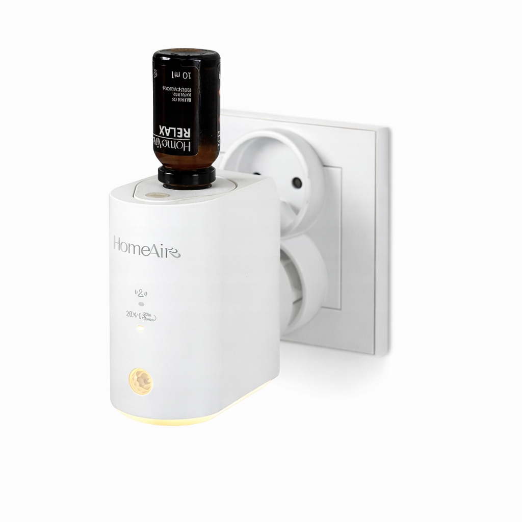 Dyfuzor do olejków eterycznych do kontaktu do gniazdka z czujnikiem ruchu