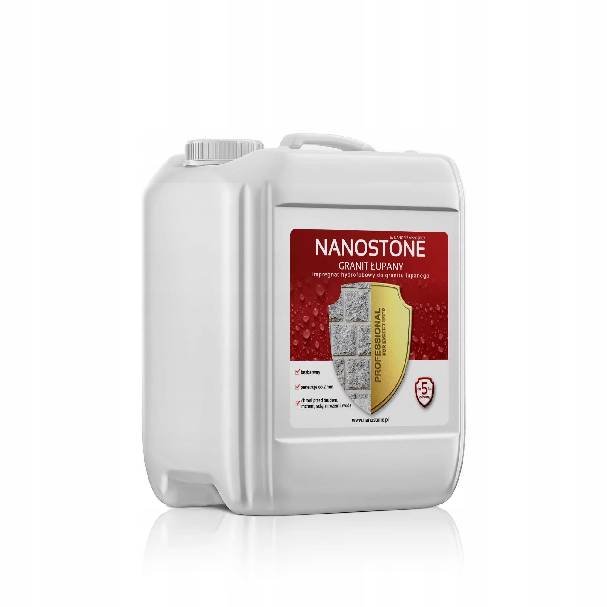 Nanostone Štípaný Granit Impregnát na štípanou žulu 10L=80m² na 5 let