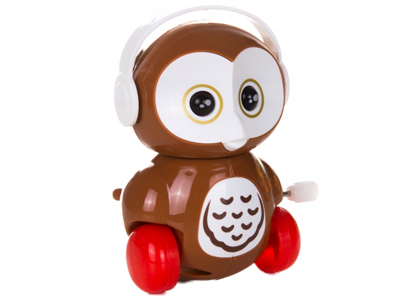 

Zabawka Sowa Nakręcana Zabawki 8cm 1szt Brąz