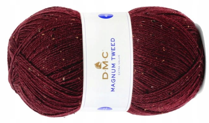příze Magnum Tweed kol. 053 podzimní bordó