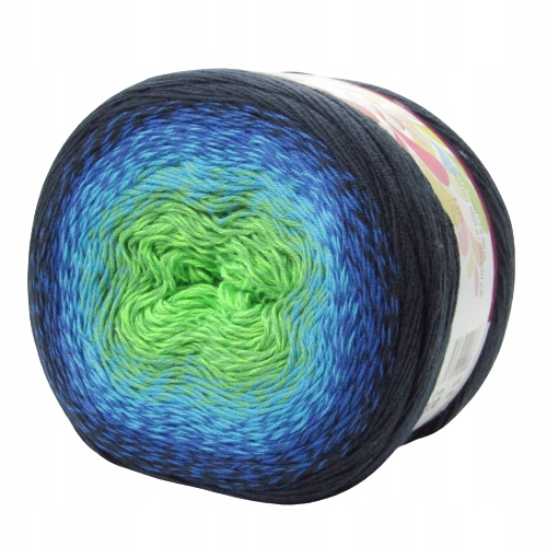 FLOWERS Yarn Art "GŁĘBIA OCEANU" Ombre 13812822277 Allegro.pl