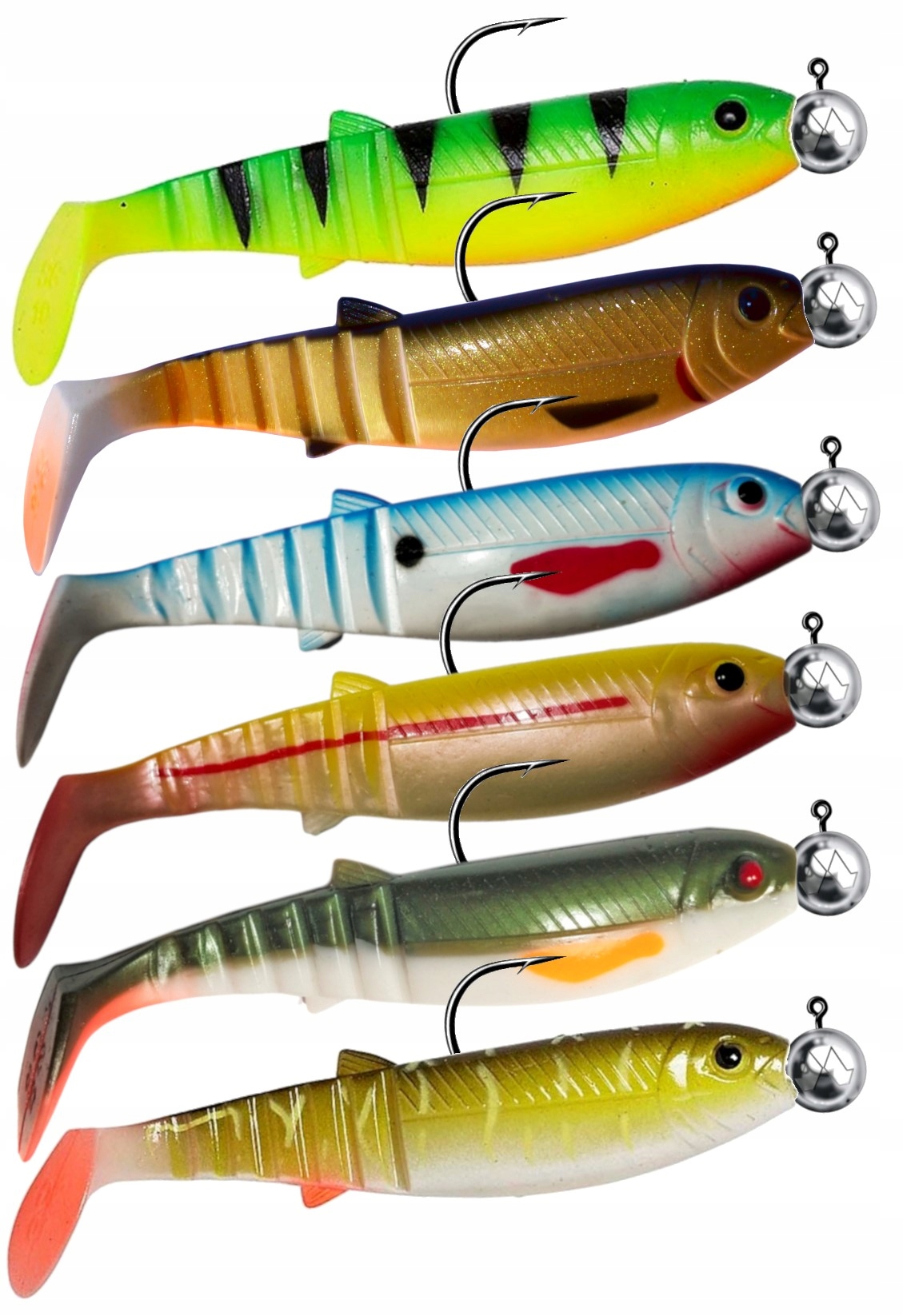 

Cannibal Savage Gear zestaw 12,5cm 6SZT zbrojone