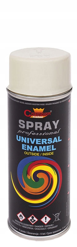 FARBA LAKIER SPRAY 400 ml RAL9010 BIAŁY MAT