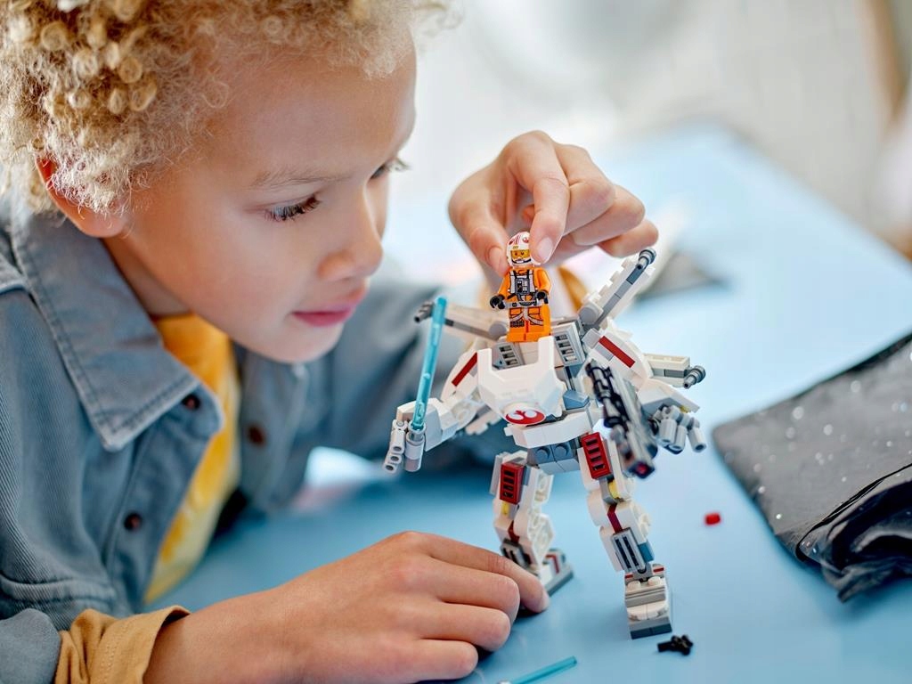 KLOCKI LEGO STAR WARS 75390 MECH X-WING LUKE'A SKYWALKERA NA PREZENT +TORBA Informacje dot. bezpieczeństwa i zgodności produktu Nie nadaje się dla dzieci w wieku poniżej 36 miesięcy