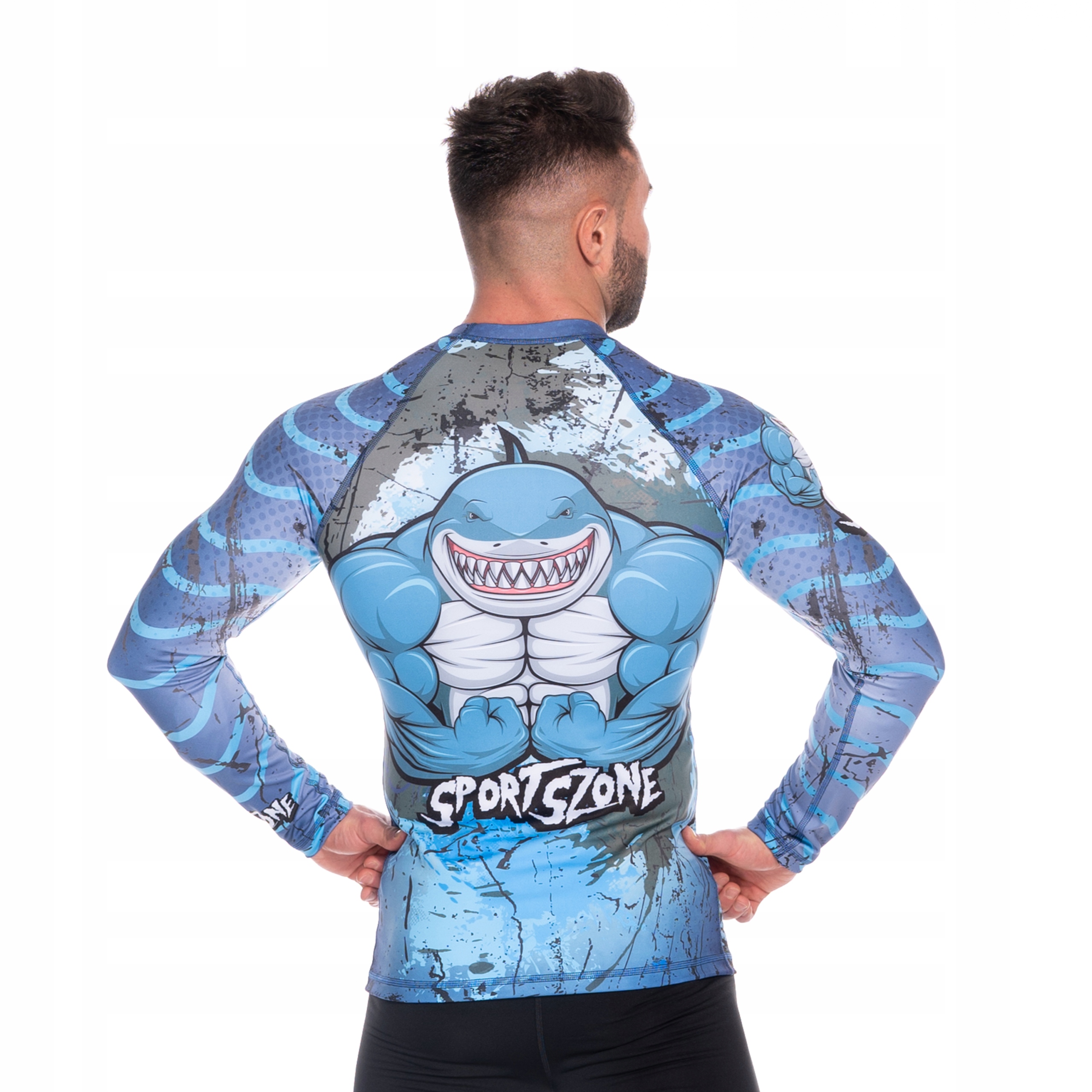 Koszulka Kompresyjna Rashguard MMA Shark S Marka SportsZone