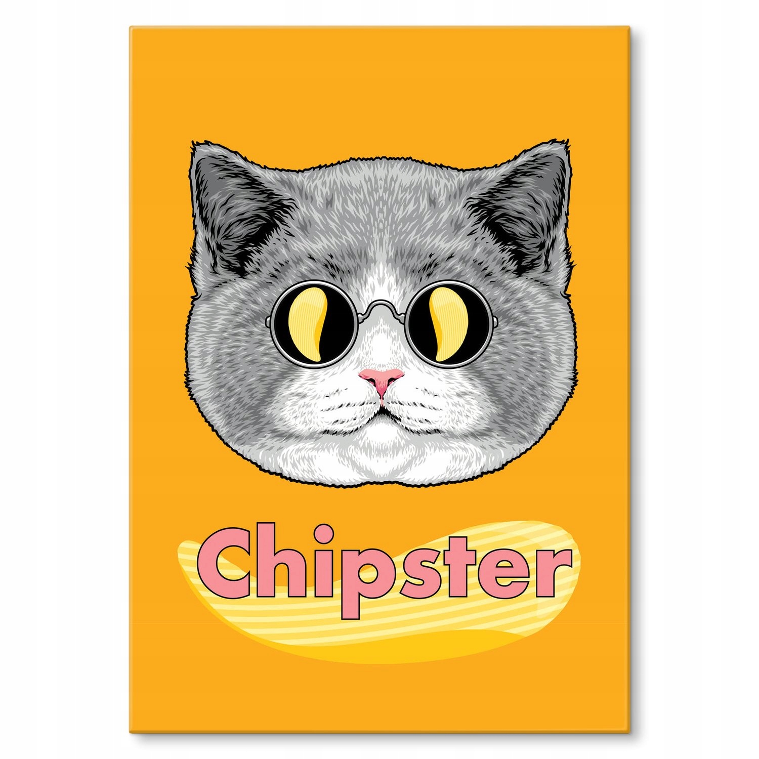 Kovový plakát Chipster Dárek 30 x 42 cm