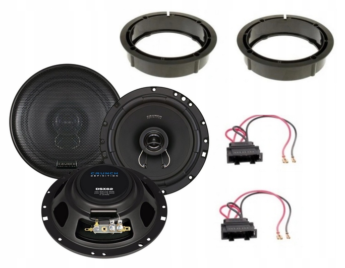 Reproduktory 16,5 cm Vw Golf 4 5 6 Passat B5 B6 Polo 4 5 T5 Crunch DSX62