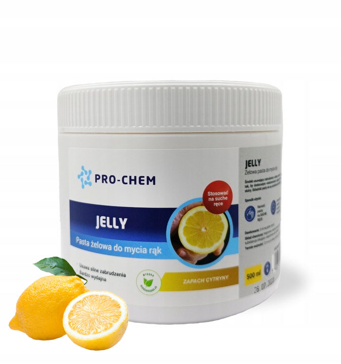 Wydajna pasta żelowa do mycia rąk Pro-chem Jelly cytryna 500 ml