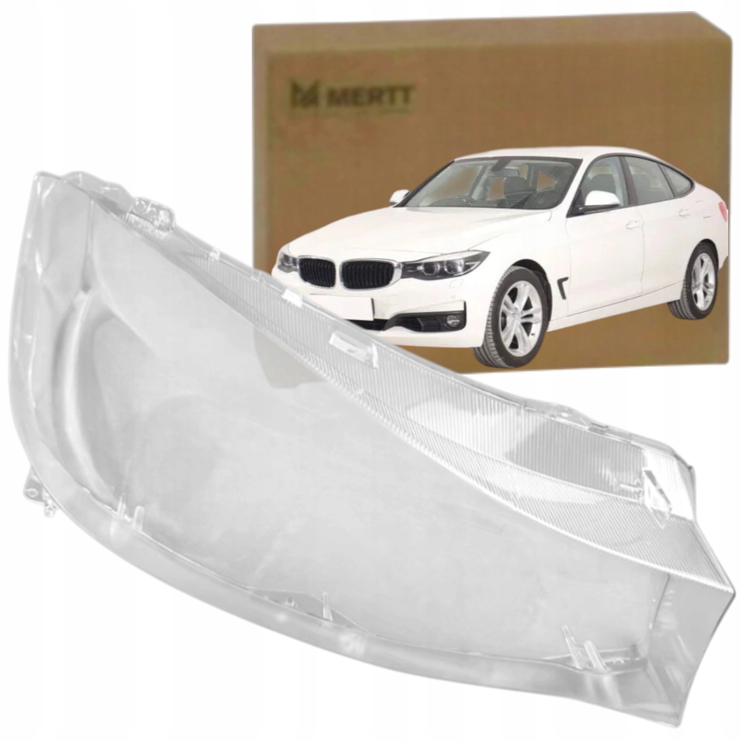 Pravé nové sklo předního světlometu sklo Bmw 3 Gt F34 2013-2015