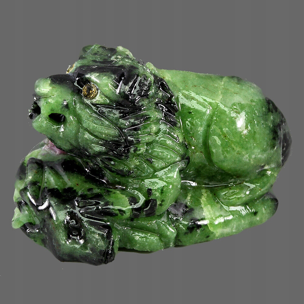 Přírodní kámen zoisyt rubín safír 241ct Aaa lev