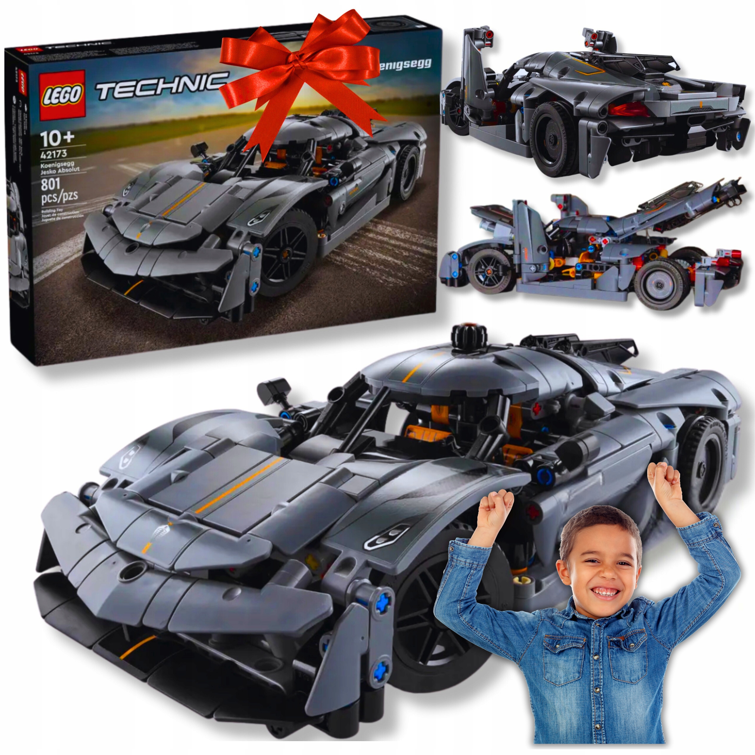 Klocki Lego Technic Samochód Koenigsegg Jesk Absolut Dziecka Dzieci