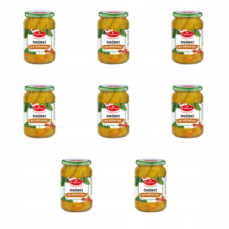 Okurky po kozáckém 680 g/350 g Urbanek X8