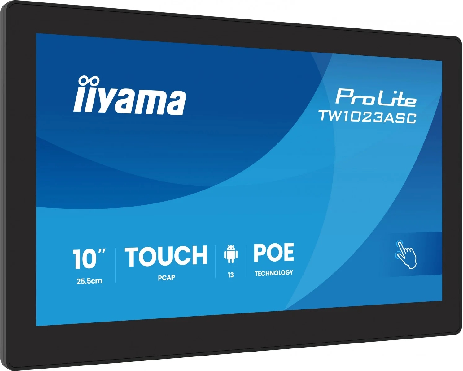 iiyama TW1023ASC-B3P počítačový monitor 25,6 cm (10.1") 1280 x 800 px LCD