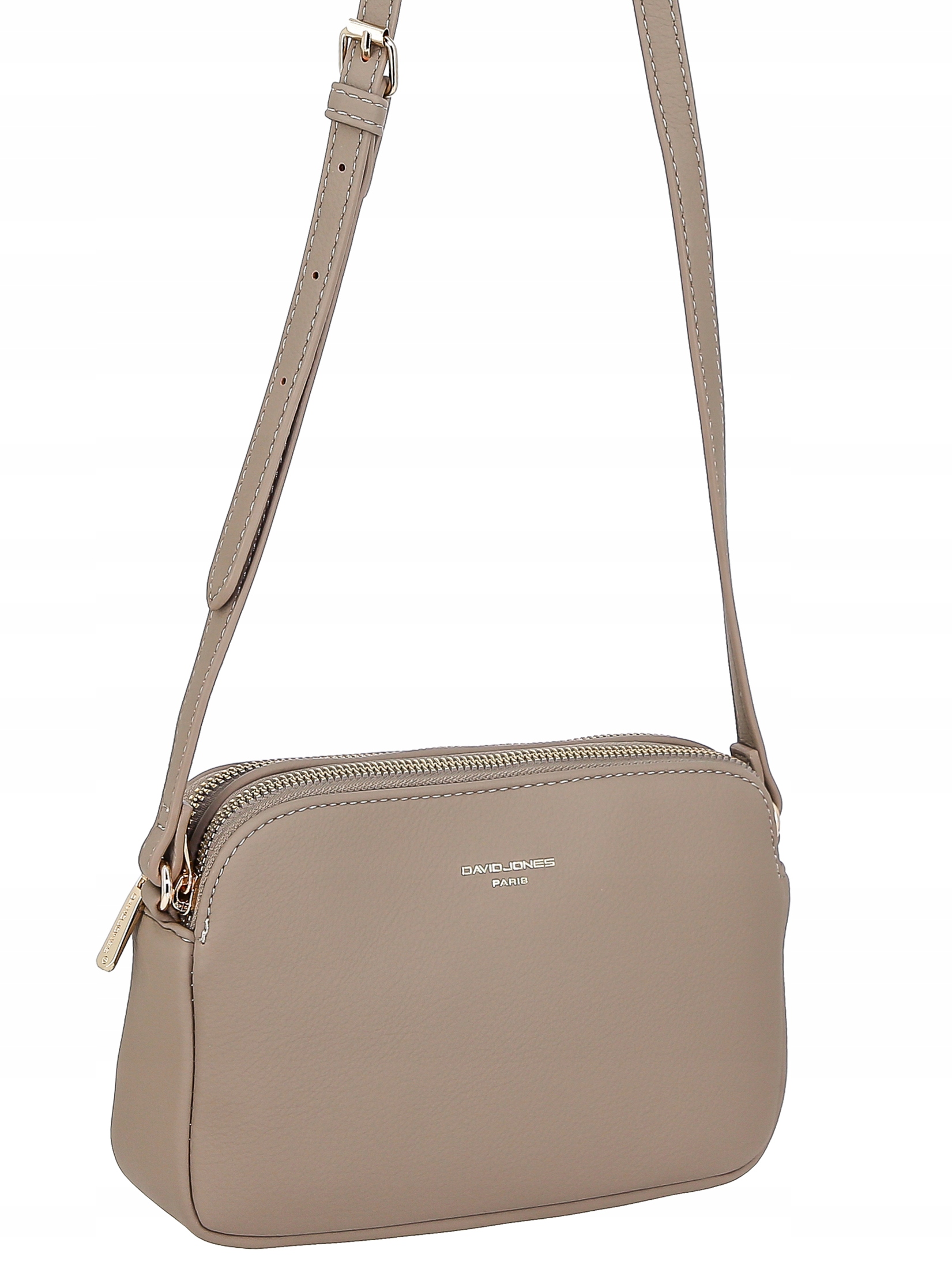 Torebka listonoszka damska David Jones skóra ekologiczna