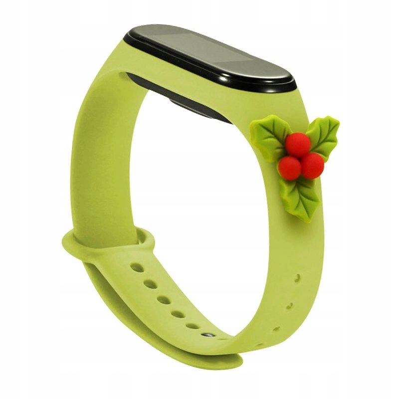 Strap Xmas opaska do Xiaomi Mi Band 6 Mi Band 5 świąteczny silikonowy pas
