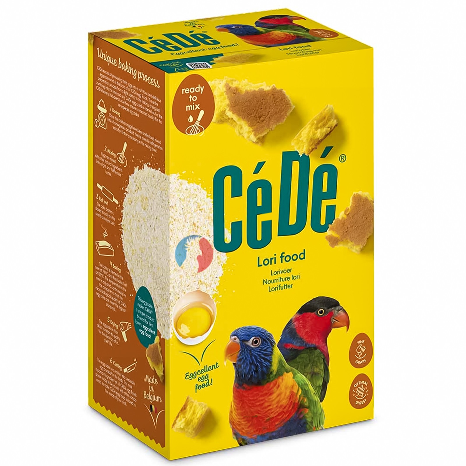 Levně Krmivo Pro Závěsné Papoušky Lorys Plnohodnotné Krmivo Bílkoviny 1 Kg