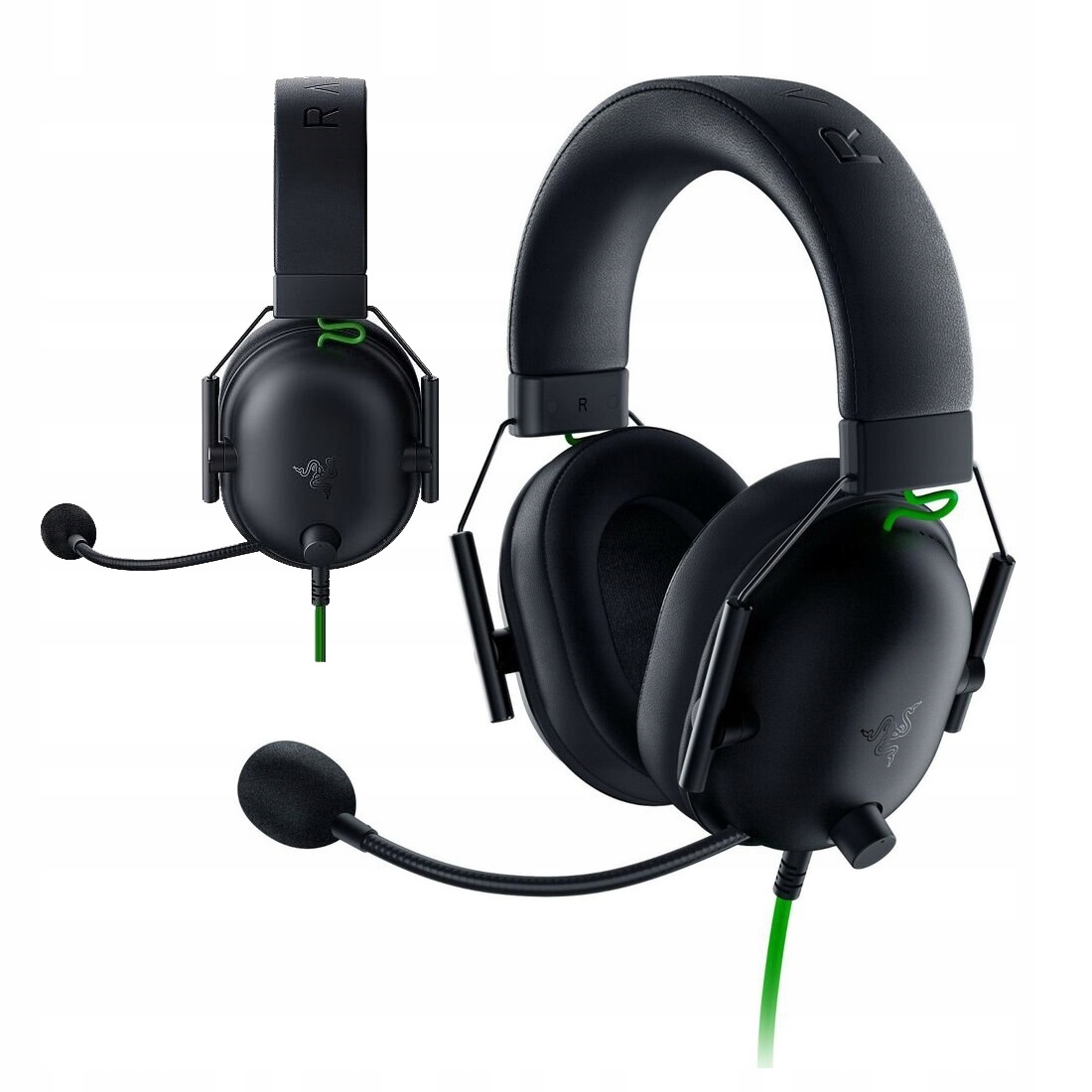 Drátová Sluchátka Razer Blackshark V2 X Přes Uši Mjack Micro Černá