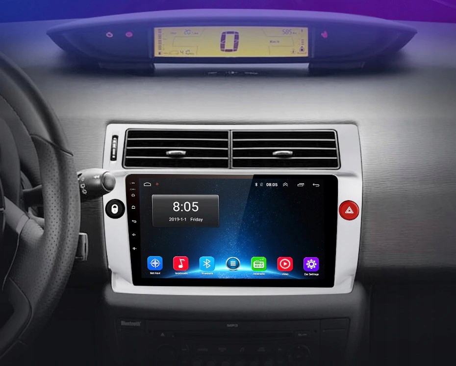 Radio Android 12 GPS CITROEN C4 PL WiFi 2/32 Model 144