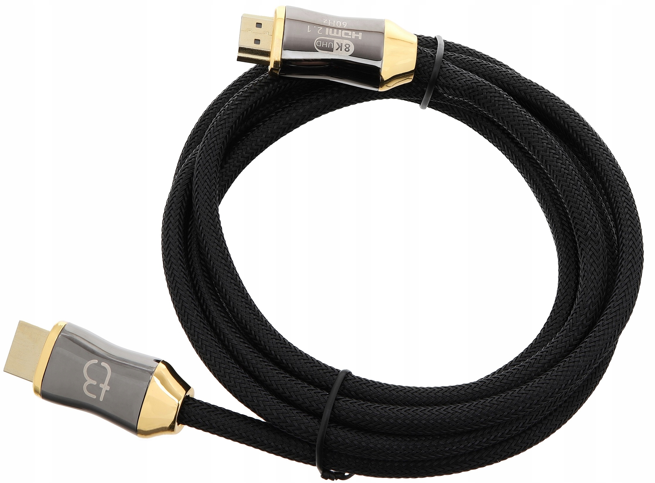 KABEL PRZEWÓD HDMI 2.1 PREMIUM ULTRA High Speed 8K 60HZ 4k 120Hz HQ 2m Marka Tradebit