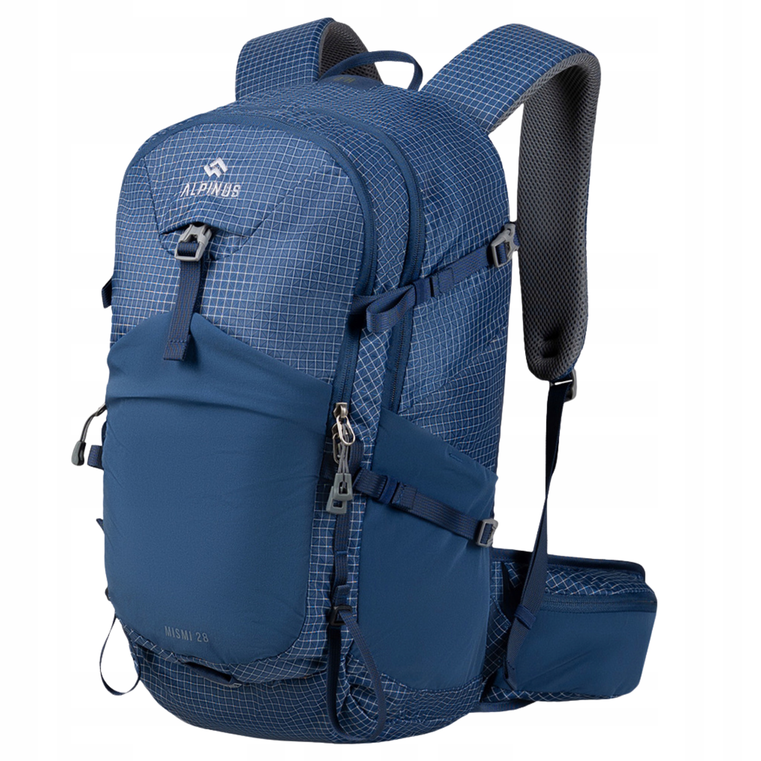 Alpinus Plecak Turystyczny Trekkingowy Sportowy Miejski Mismi 28L Niebieski