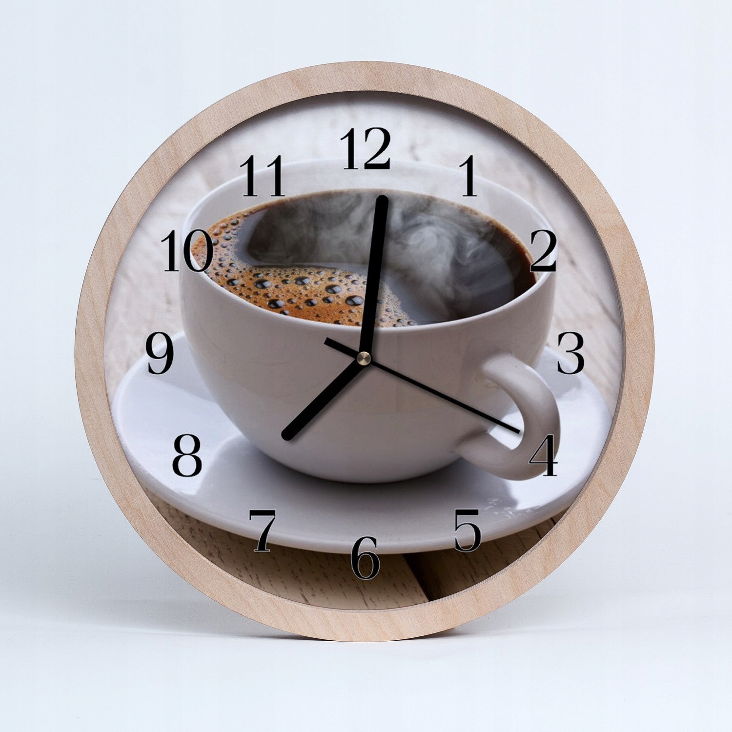 

Zegar nowoczesny Kuchenny Design Kawa Kuchnia 30cm