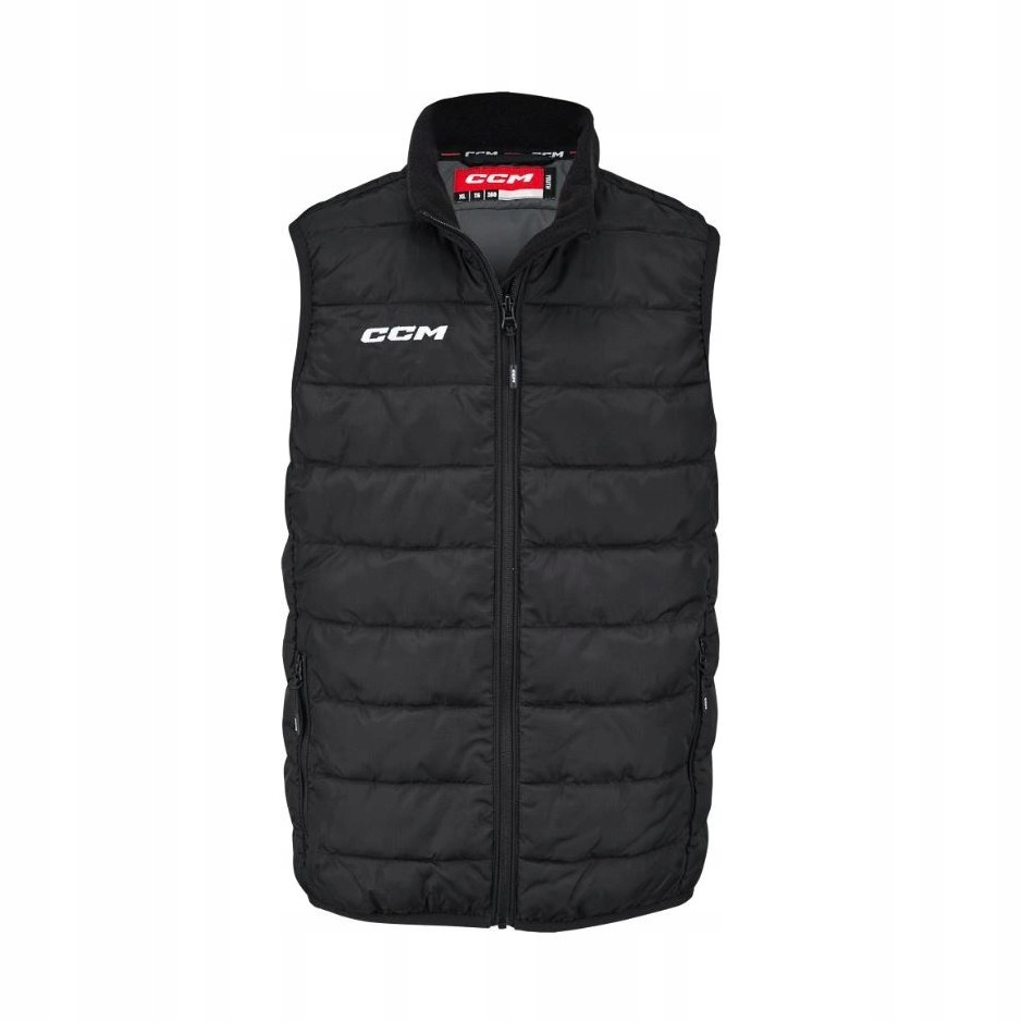 CCM Vesta CCM Team Quilted Vest Sr, černá, Senior, S