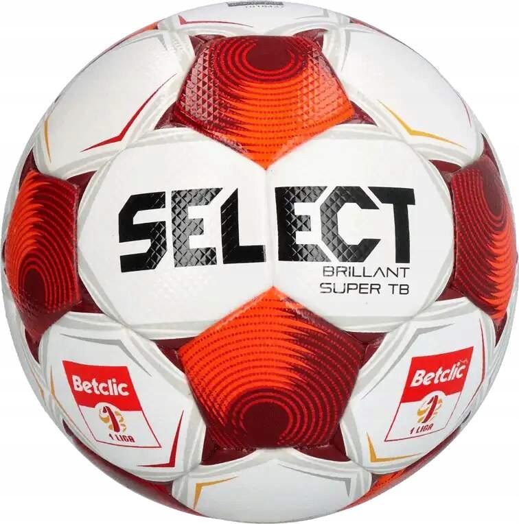 Fotbalový míč Tb Fifa v25 Betclic 1 Liga velikost 5 bílý