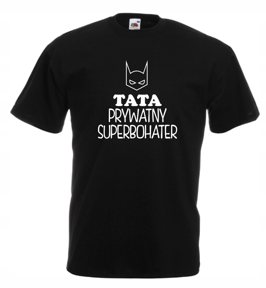 

Koszulka męska Tata Prywatny Superbohater XL