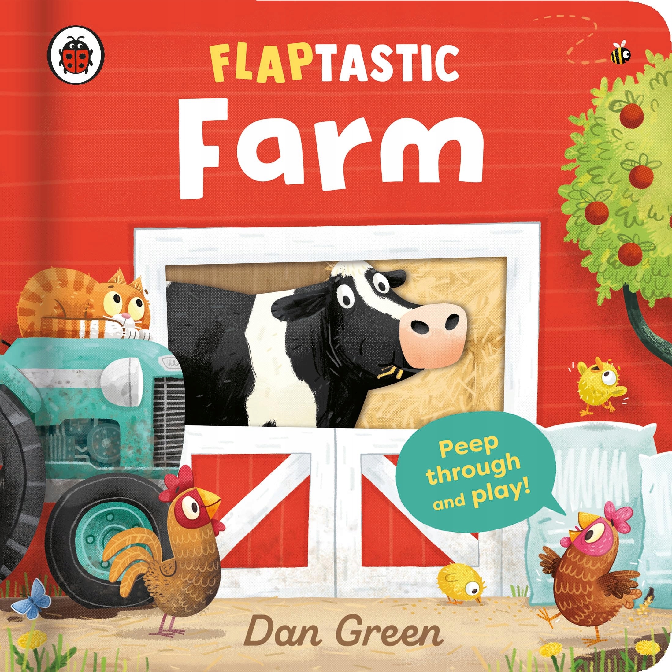 Green Dan Flaptastic Farm: Peep through and play (18033985274