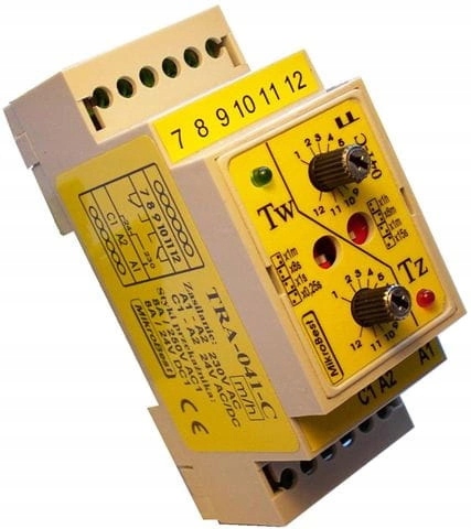 Dvoudobý časový cyklický relé 8A TRA-041C h/h
