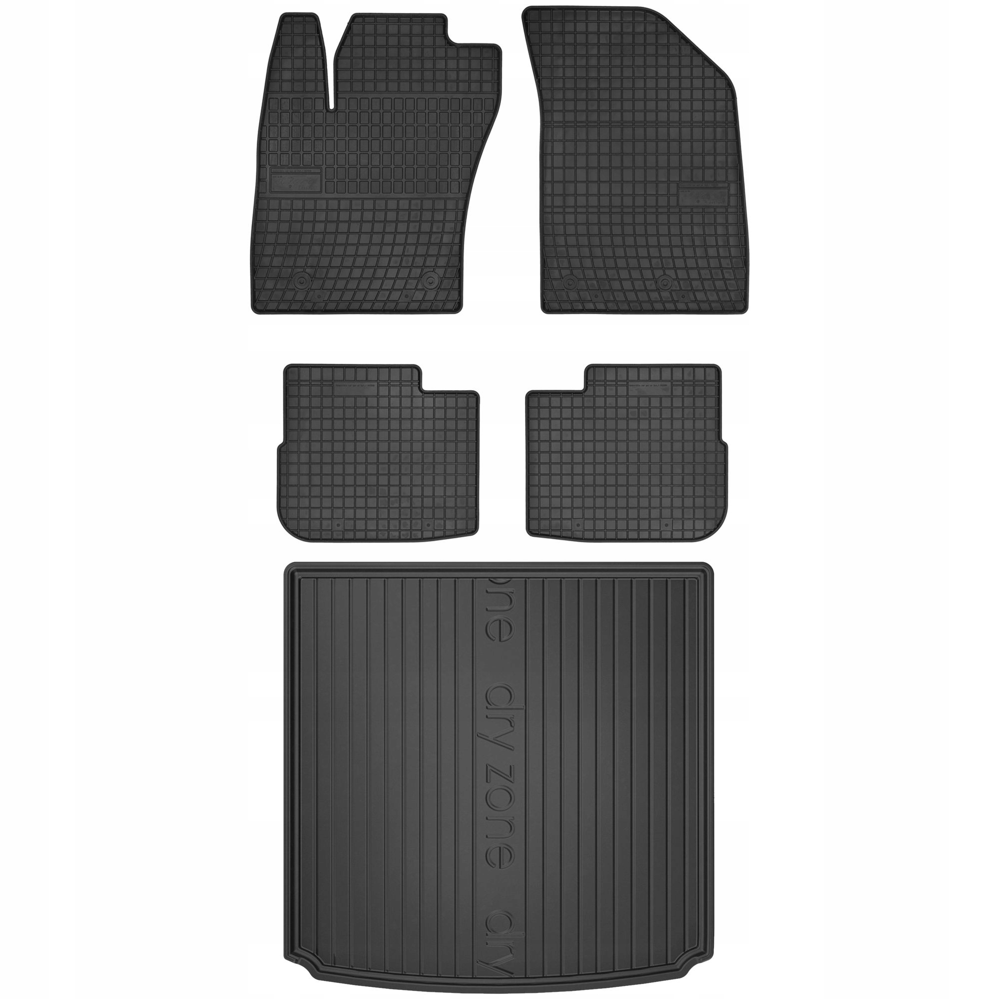 Gumové rohože a rohože pre Fiat Tipo od roku 2015