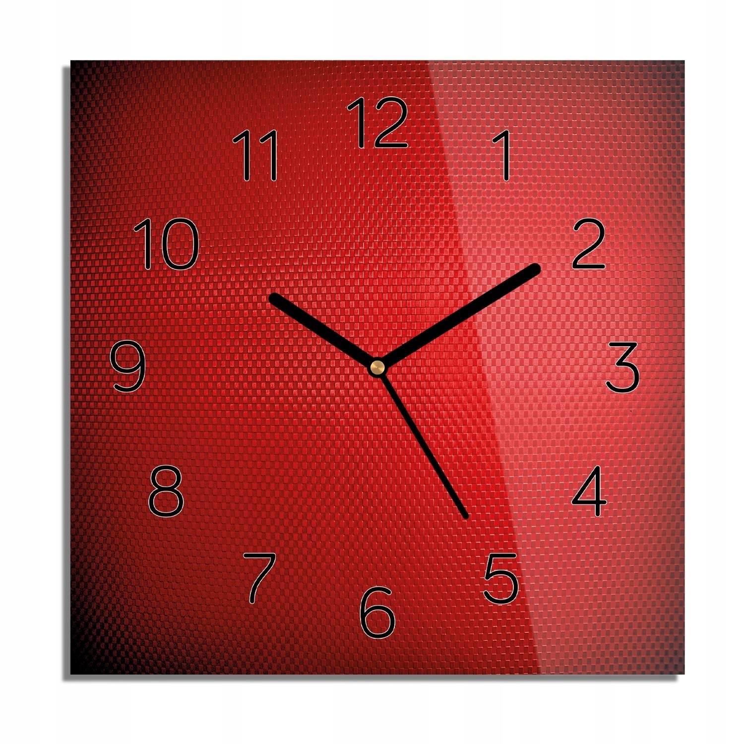 

Mozaika metal wzór zegar szklany do jadalni 30x30