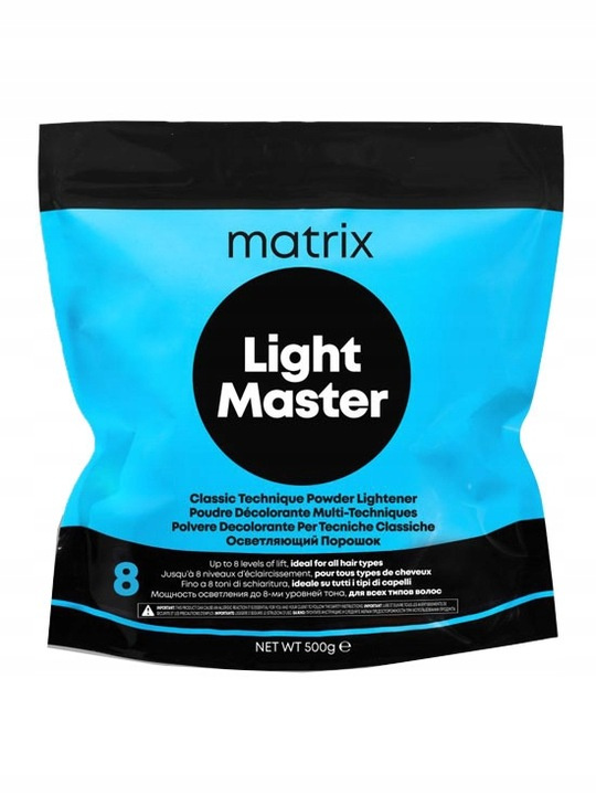 Matrix Light Master práškový zesvětlovač vlasů až 8 tónů 500 g
