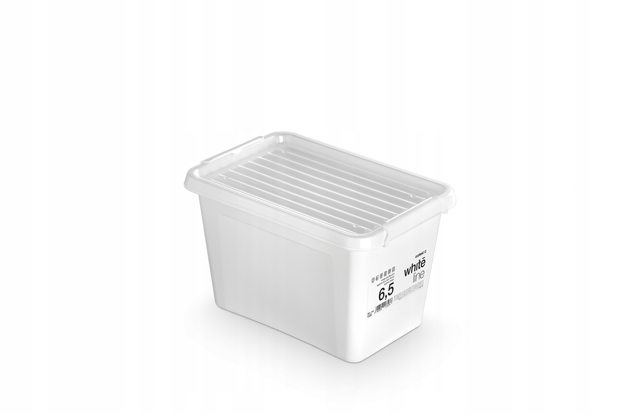 

Pojemnik Plastikowy do Domu Zamykany 6,5L Biały