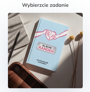 Album Randek dla Par - Najwięcej 56 Randek! - Zdrapki Przygody Liczba kart 30 szt.