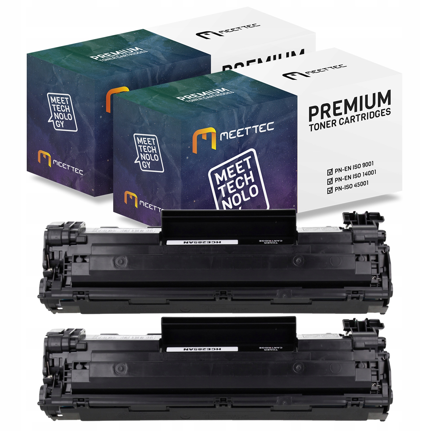 

2 x Toner do LaserJet P1102 P1102w M1130 CE285A