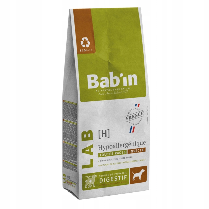 Bab'in Lab Hypoallergenic – potravinové intolerance a alergie pro psy 2 kg