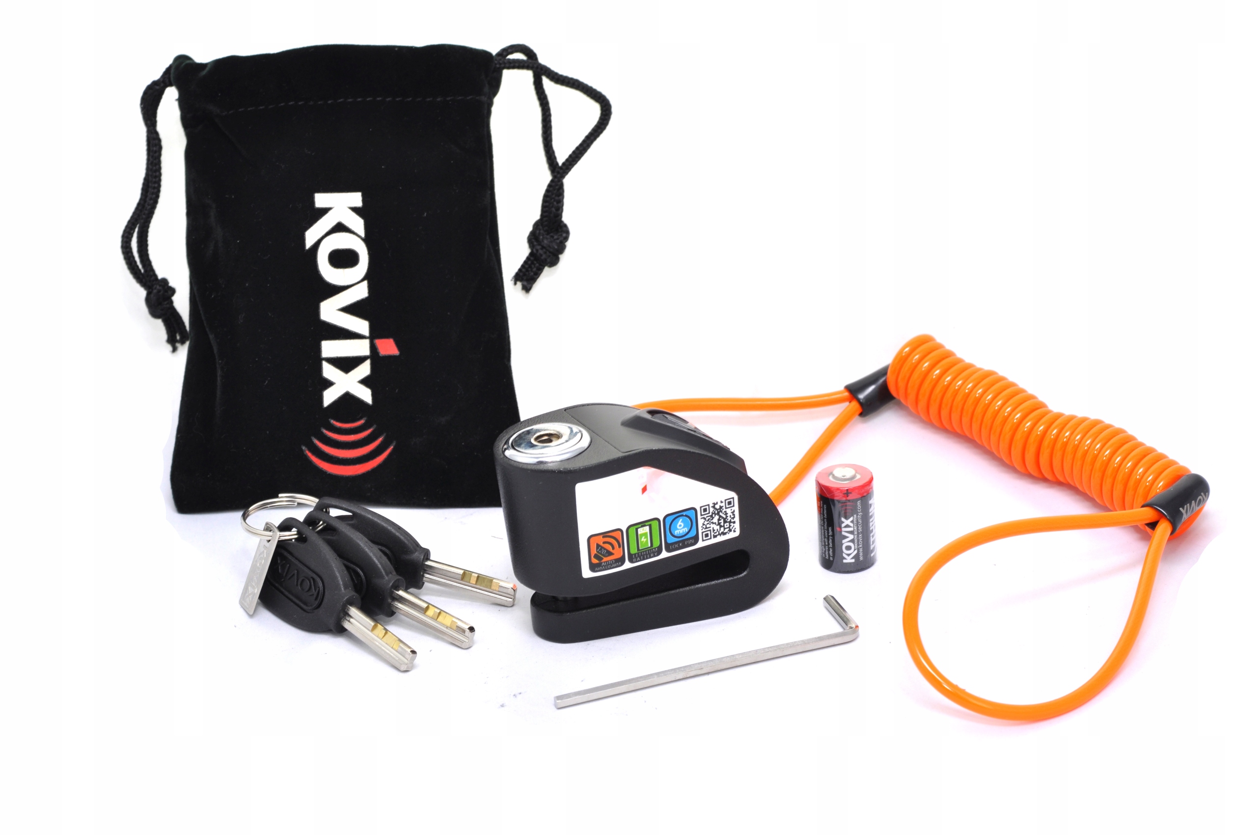 KOVIX KD6 БЛОКУВАННЯ ЦИФЕРБЛАТА ЧОРНИЙ БУДИЛЬНИК + ХАЛЯВА