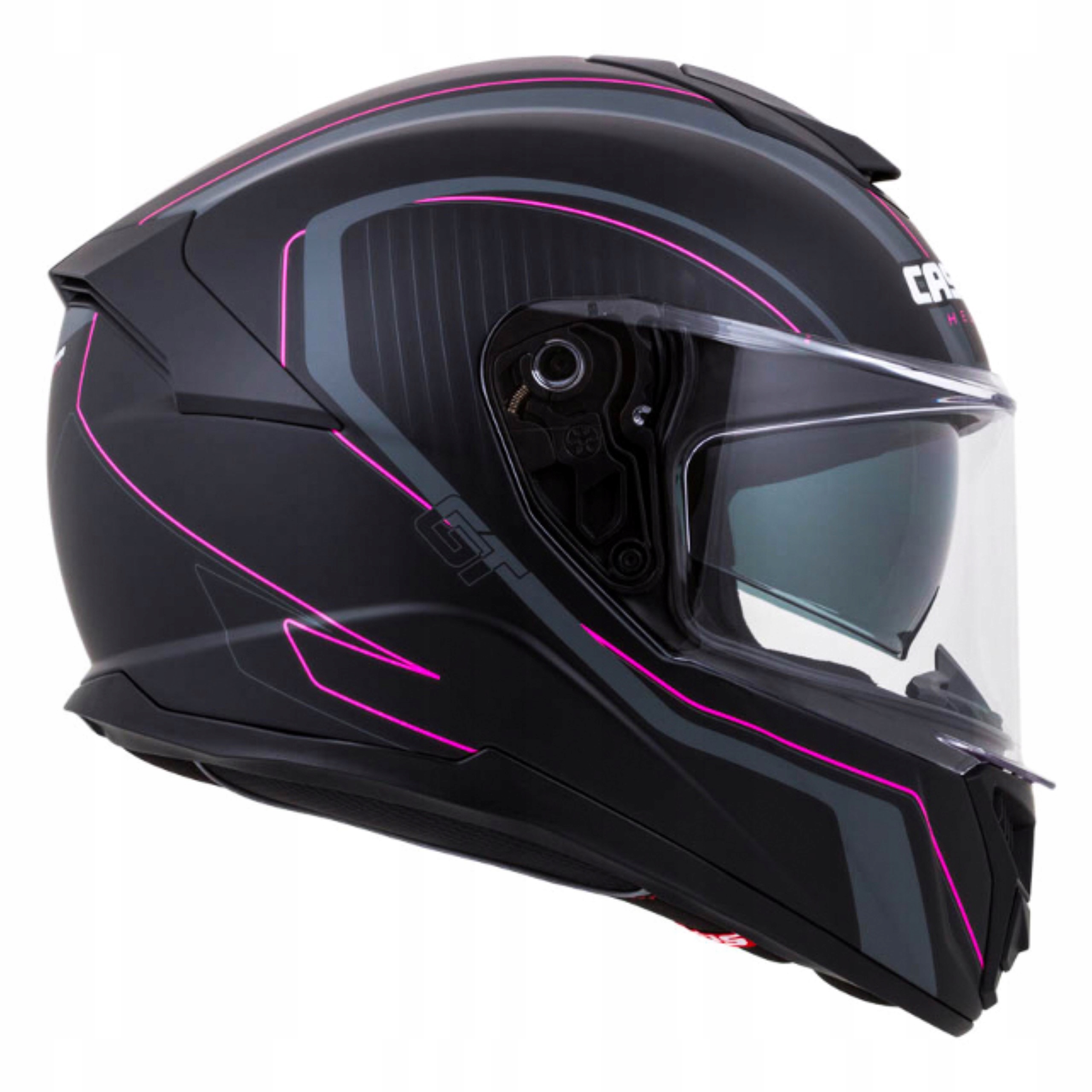 CASSIDA KASK MOTOCYKLOWY GT2 Z WŁÓKNA + PINLOCK XS Rodzaj lakieru matowy